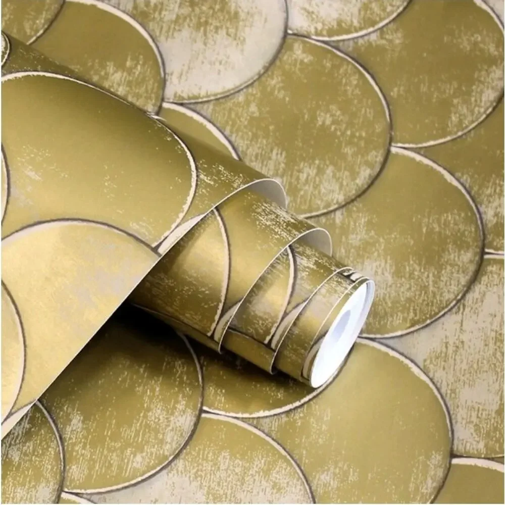 Tempaper Brass Belly by Genevieve GorderPeeland Stick Wallpaper 56.37 Sq ft